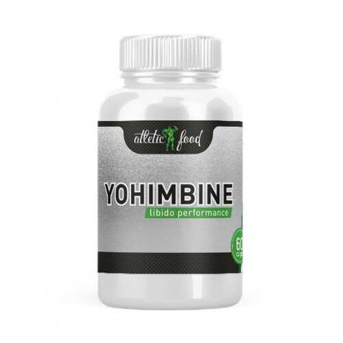 Йохимбин Atletic Food Yohimbine 150 мг капсулы 60 шт. в Аптека 36,6