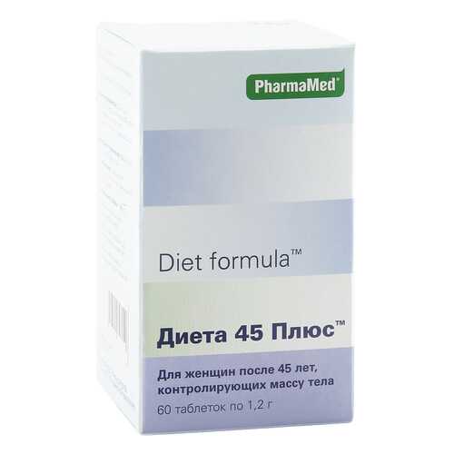 PharmaMed Диета 45 плюс таблетки 60 шт. в Аптека 36,6