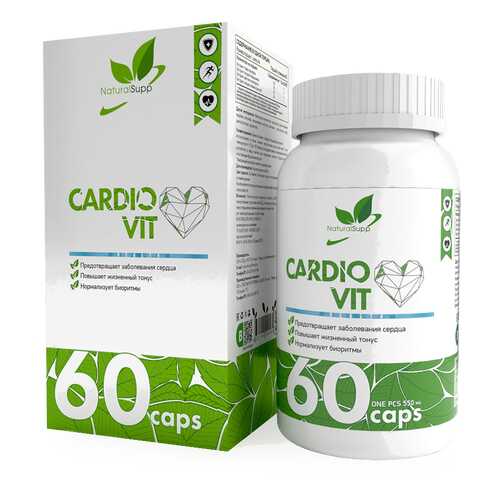 Добавка для сердца и сосудов NaturalSupp Cardiovit капсулы 60 шт. в Аптека 36,6