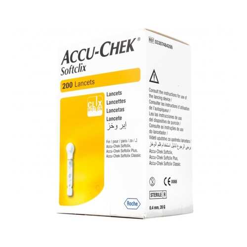 Ланцеты ROCHE Accu-Chek Софткликс 200 шт. в Аптека 36,6