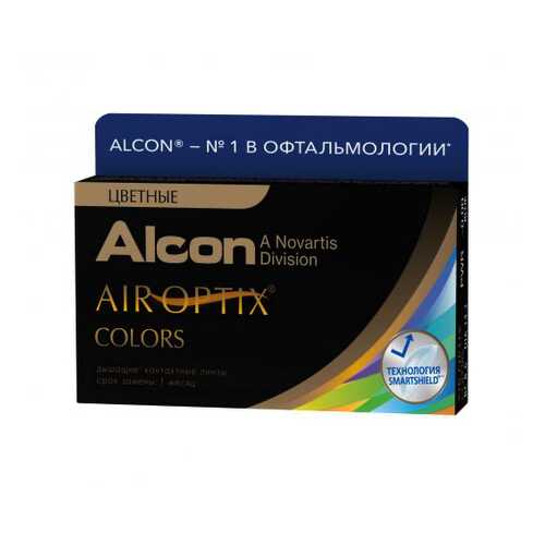 Контактные линзы Air Optix Colors 2 линзы R 8,6 -5,00 Карие в Аптека 36,6