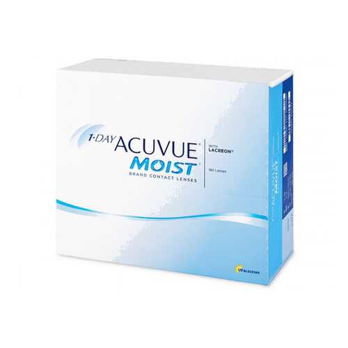 Контактные линзы 1-Day Acuvue Moist 180 линз R 8,5 -9,50 в Аптека 36,6