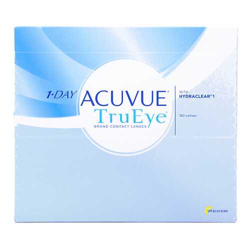 Контактные линзы 1-Day Acuvue TruEye 180 линз R 8,5 +1,00 в Аптека 36,6