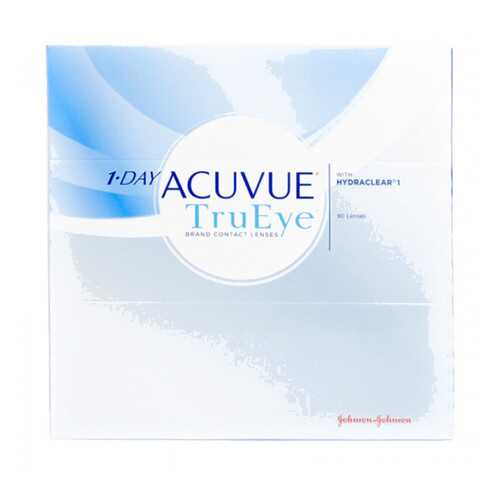 Контактные линзы 1-Day Acuvue TruEye 90 линз R 8,5 -4,75 в Аптека 36,6