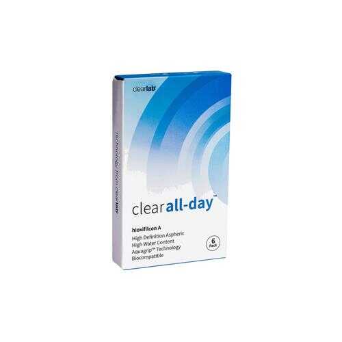 Контактные линзы ClearLab Clear All-Day 6 линз R 8.6 -04,25 в Аптека 36,6