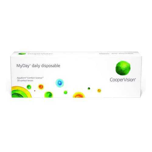 Контактные линзы MyDay Daily disposable 30 линз R 8,4 -11,00 в Аптека 36,6