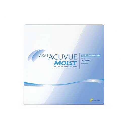 Контактные линзы 1-Day Acuvue Moist for Astigmatism 90 линз -0,75/-1,25/170 в Аптека 36,6