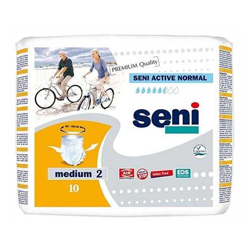 Подгузники для взрослых SENI Active Normal Medium, 10 шт. в Аптека 36,6