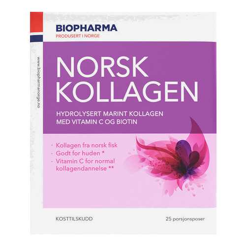 Морской коллаген Norsk Kollagen Biopharma саше 25 шт. в Аптека 36,6