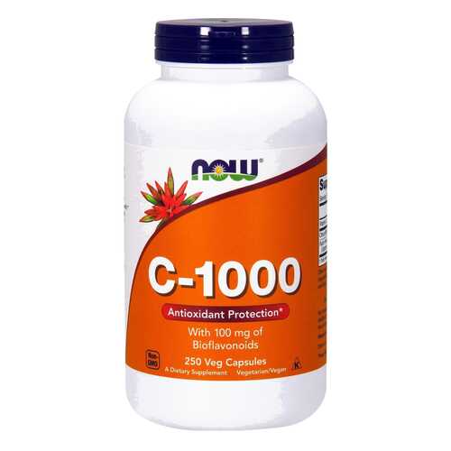 NOW C-1000 With Bioflavonoids 250 капсул в Аптека 36,6